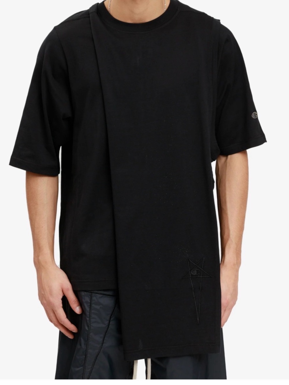 Rick Owen’s Champion Toga T-shirt- Men Large. Used Good